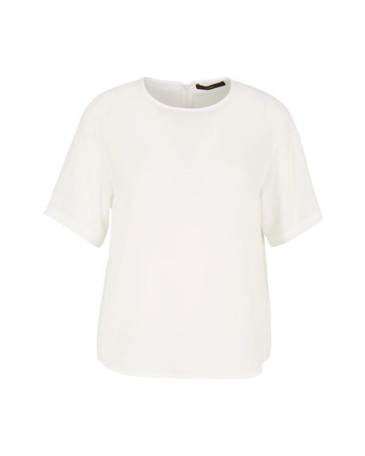 Windsor. Tops ,Wit ,Db 510H Blouse in het White