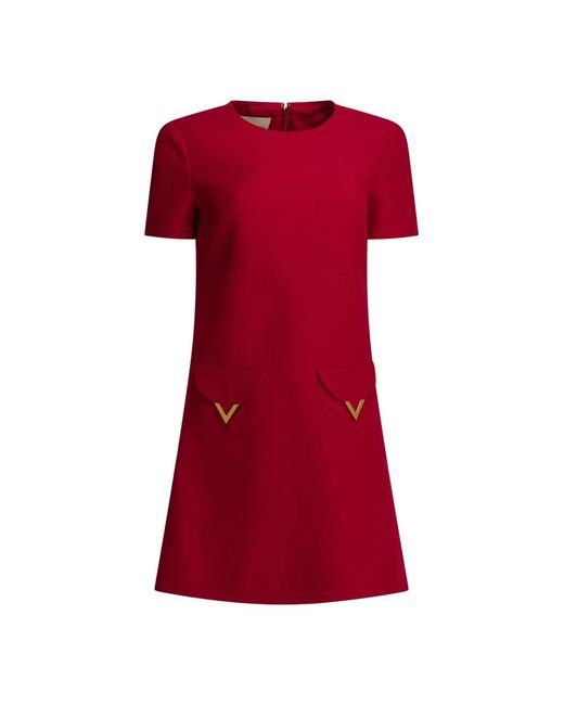 Valentino Red Short Dresses