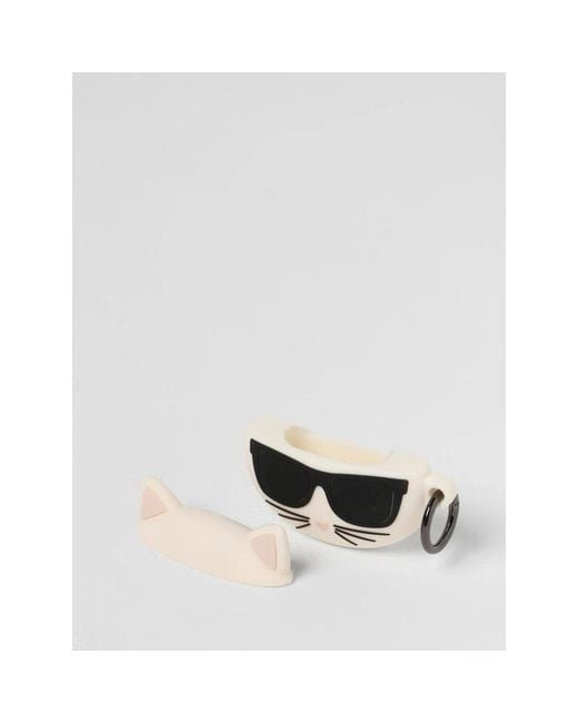Karl Lagerfeld White Headphones for men