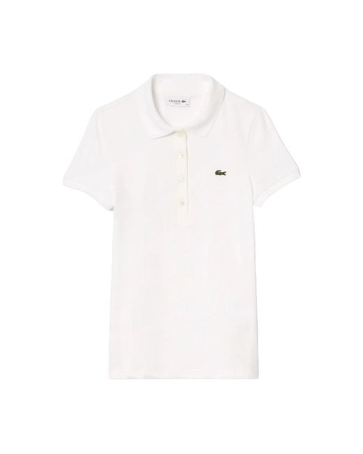 T-shirt e polo bianchi di Lacoste in White