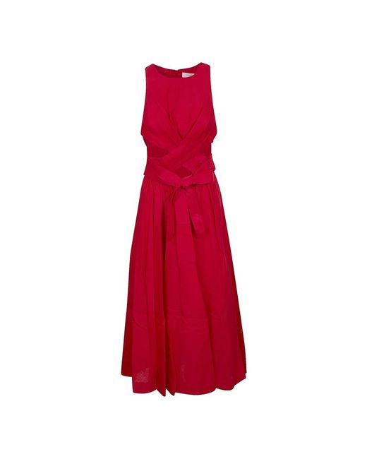Zimmermann Red Midi Dresses