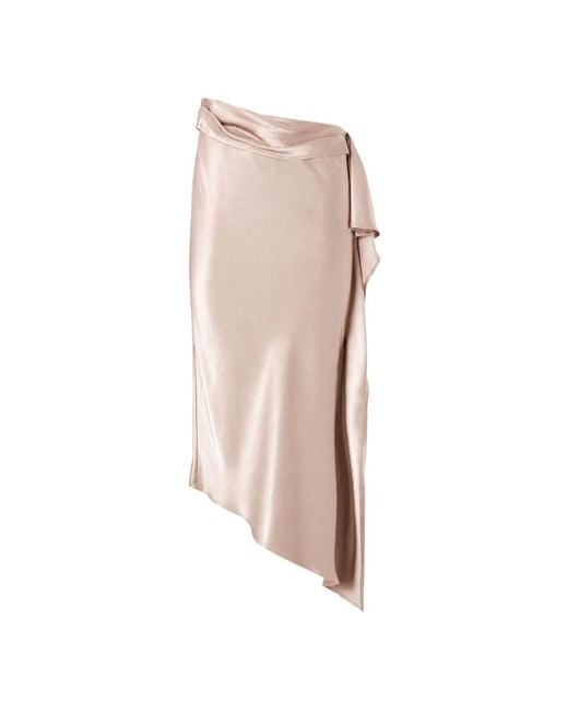 Pinko Pink Midi Skirts