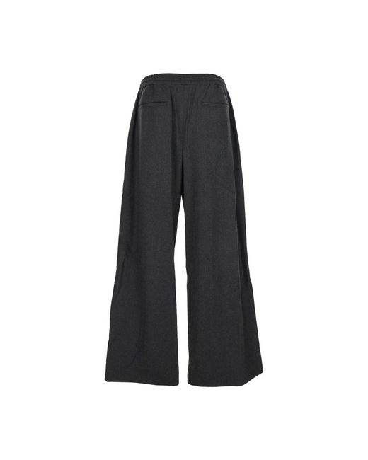 Juun.J Wide Trousers in het Black voor heren