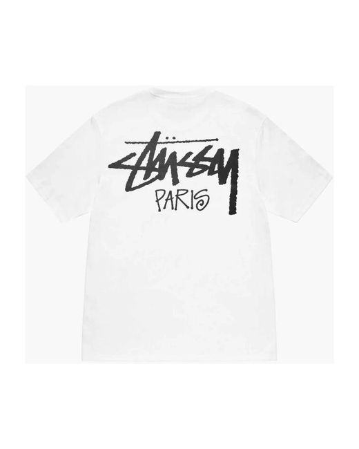 Stussy Oversized Tee in het White voor heren