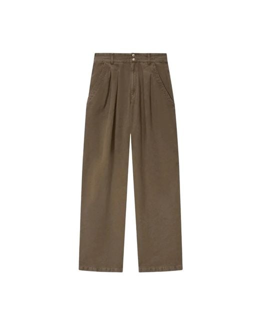 Isabel Marant Brown Wide Jeans