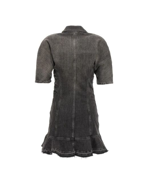 Ganni Black Shirt Dresses