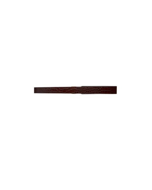 Erika Cavallini Semi Couture Brown Belts