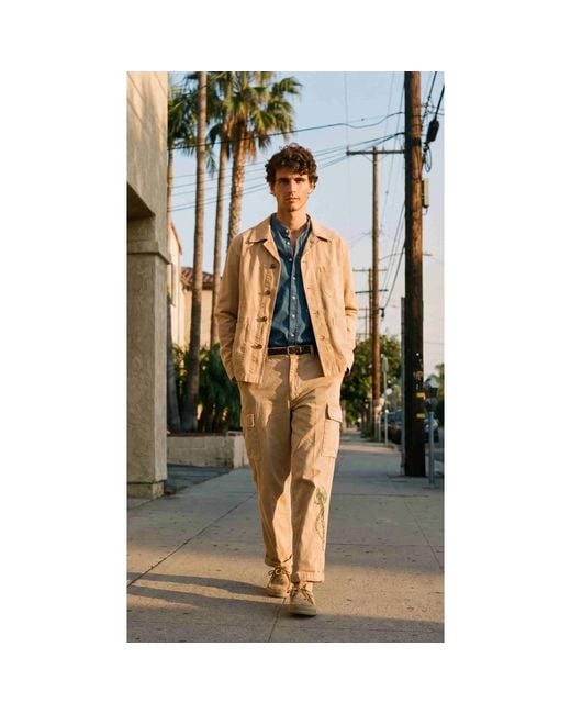 Light Jackets Mason's de hombre de color Natural