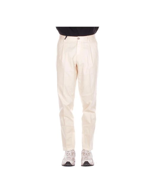 Fay Natural Suit Trousers for men
