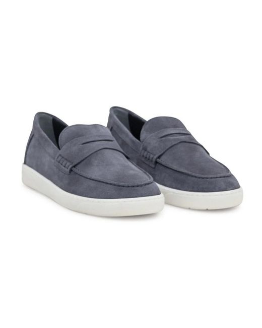 Hogan Blue Loafers for men