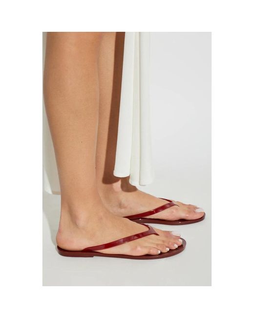 Flip Flops di Christopher Esber in Red