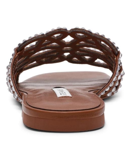 Steve Madden Brown Sliders