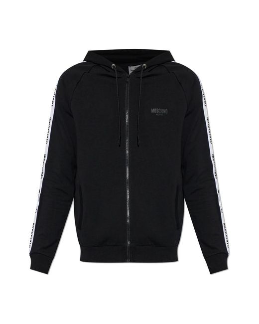 Zip-Throughs Moschino pour homme en coloris Black
