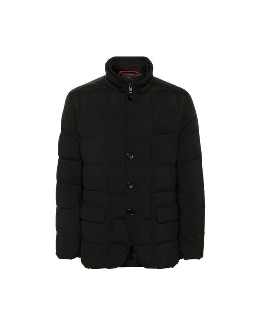 Fay Black Double Front Winter Jacket for men