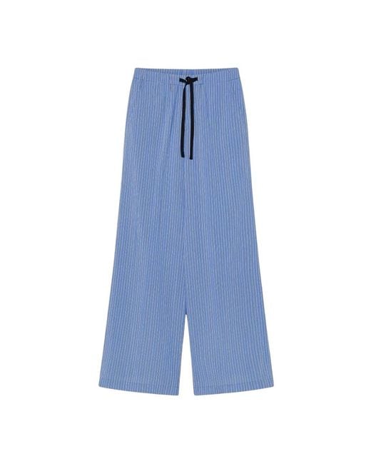 Pomandère Blue Wide Trousers