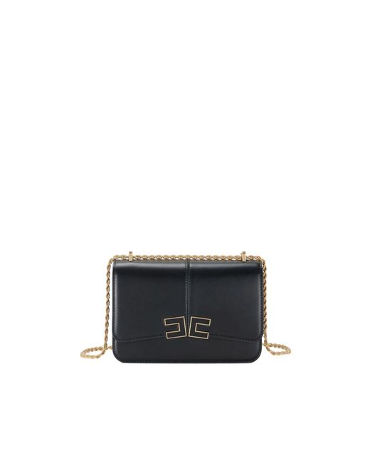Elisabetta Franchi Black Cross Body Bags
