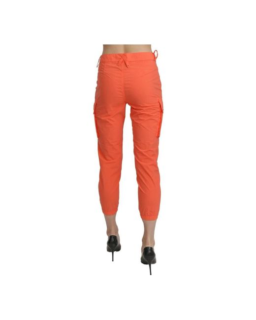 CYCLE Red Cropped Trousers
