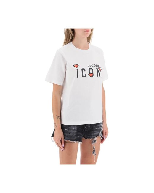 DSquared² White T-Shirts