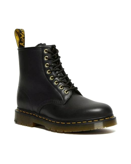 Dr. Martens Black Lace-Up Boots