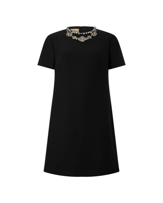Valentino Garavani Black Short Dresses