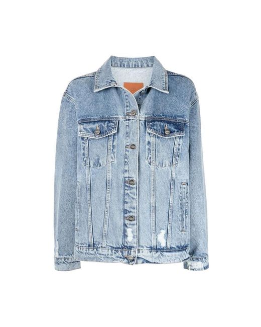 Anine Bing Blue Denim Jackets