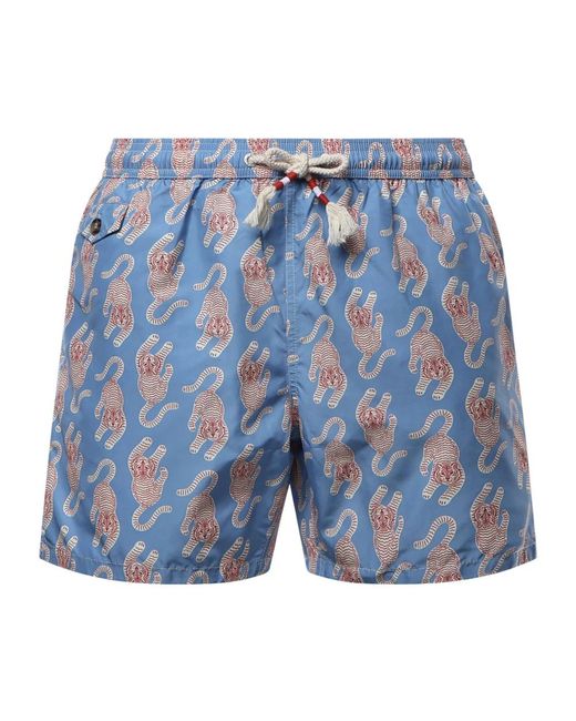 Mc2 Saint Barth Blue Beachwear for men