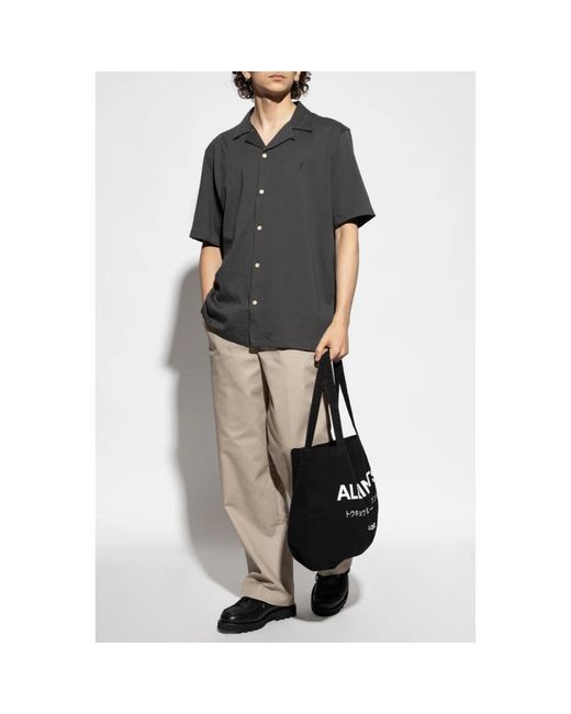 Short Sleeve Shirts AllSaints de hombre de color Gray
