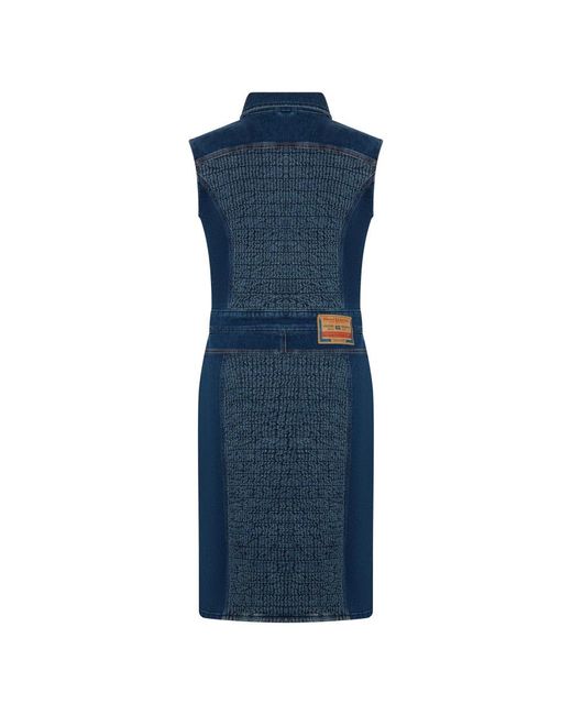 DIESEL Blue Shirt Dresses