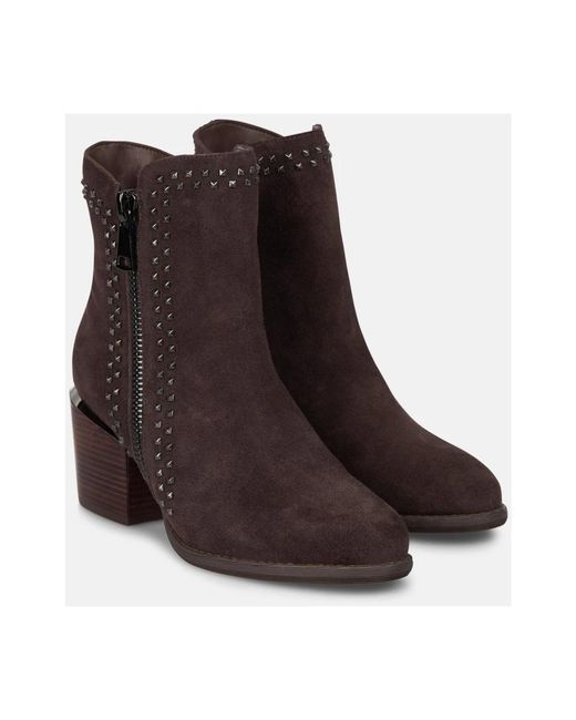 Alma En Pena. Brown Cowboy & Biker Boots