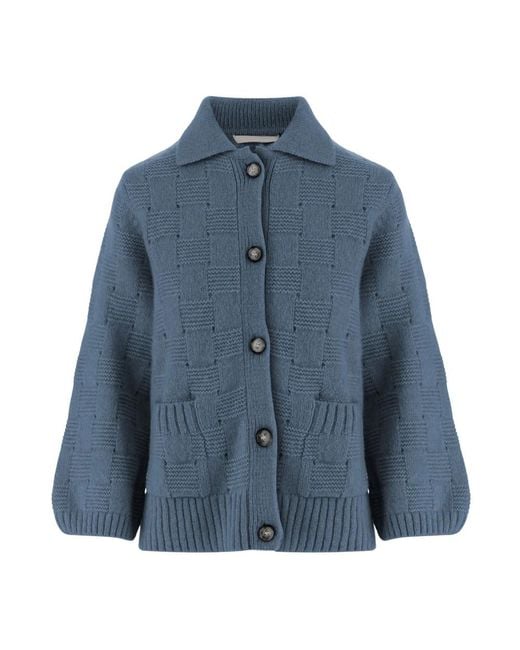 Allude Blue Cashmere Knitwear