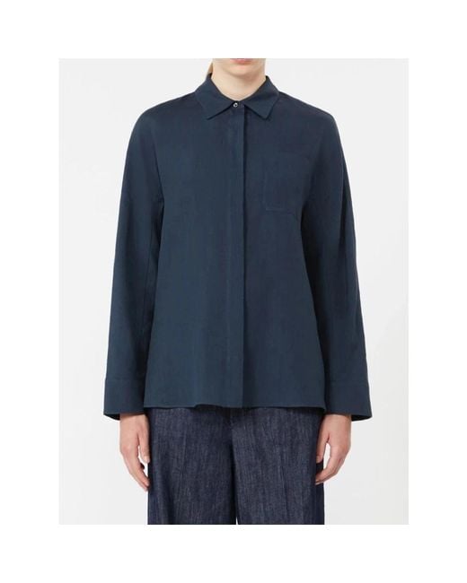 Max Mara Blue Shirts