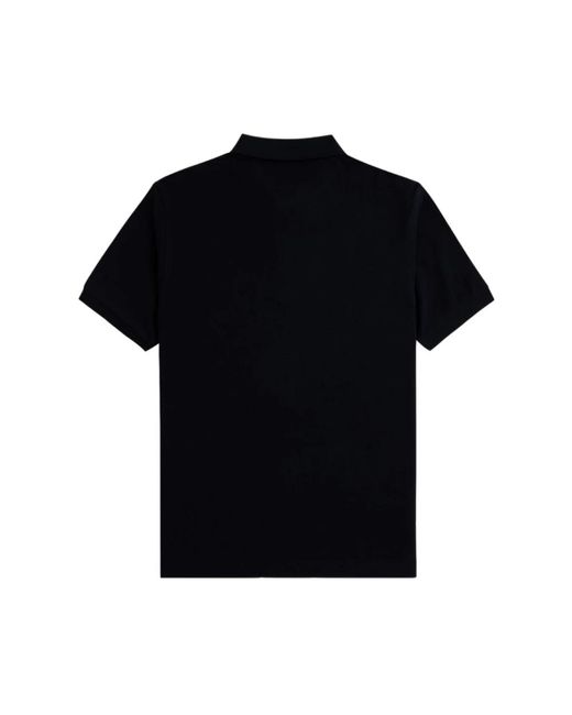 Fred Perry Black Polo Shirts for men
