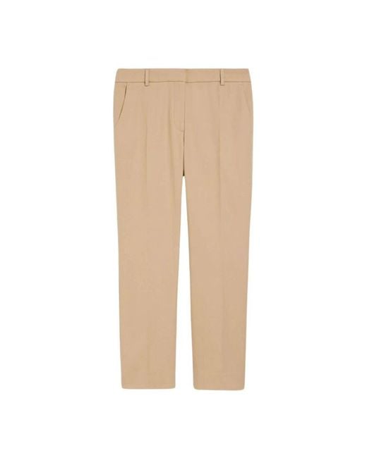 Weekend by Maxmara Natural Cropped Trousers