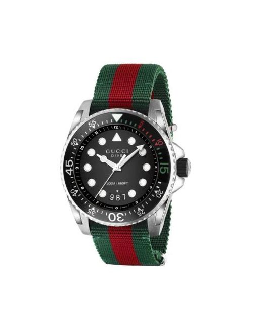 Watches Gucci de hombre de color Black