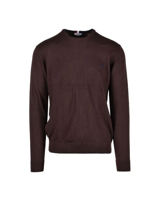 Knitwear > round-neck knitwear U.S. POLO ASSN. pour homme en coloris Brown