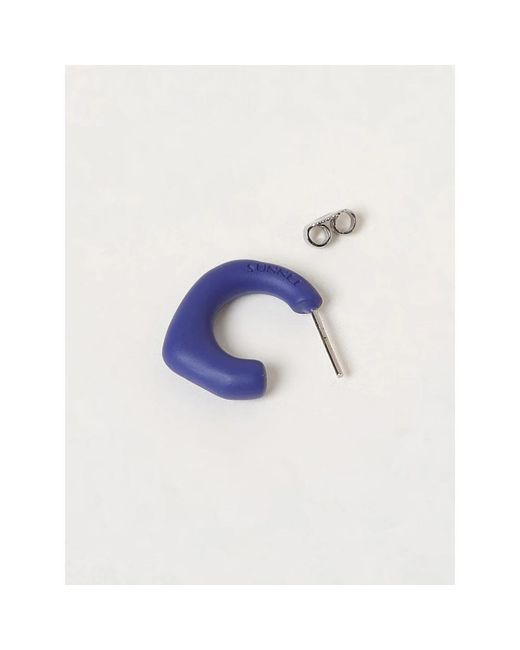 Sunnei Blue Earrings