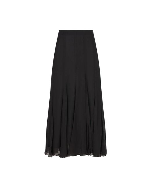 Chloé Rokken ,Zwart ,Nylon Zwarte Zijde & Nylon Rok in het Black