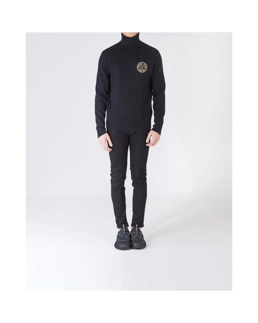 Turtlenecks Versace Jeans Couture de hombre de color Blue