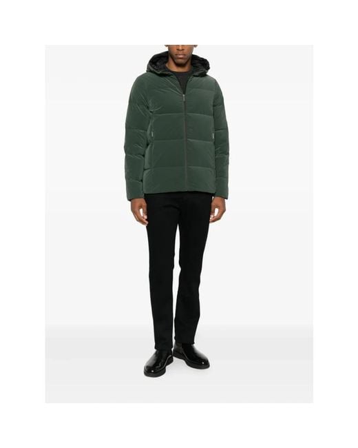 Winter Jackets Rrd de hombre de color Green