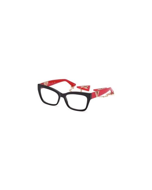 Guess Rectangle Optical Frame in het Red