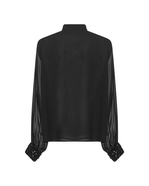 Blouses P.A.R.O.S.H. en coloris Black