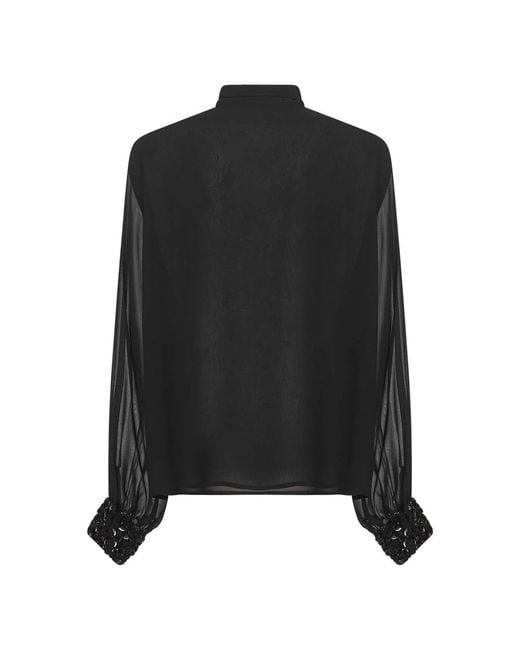 Blouses P.A.R.O.S.H. en coloris Black
