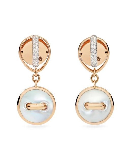 Pomellato Metallic Earrings