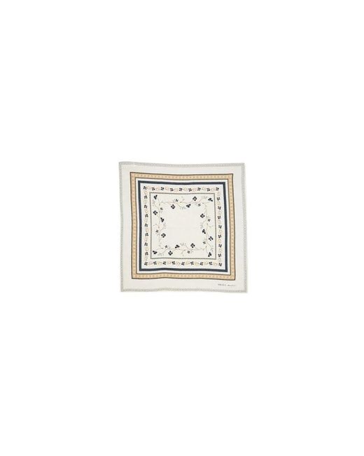 Skall Studio White Klassischer Blumenschal