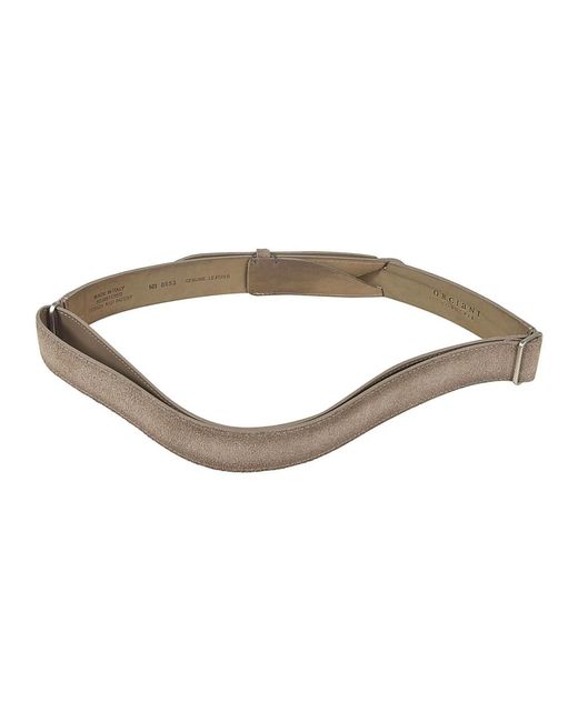 Orciani Brown Fashionable belt collection