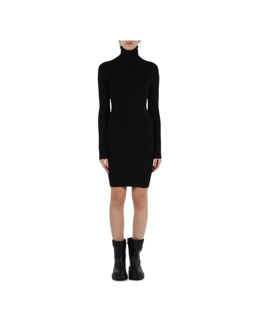 Calvin Klein Knitted Dresses in het Black
