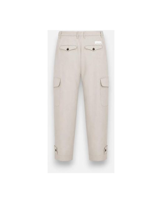 Nine:inthe:morning Natural Slim-Fit Trousers