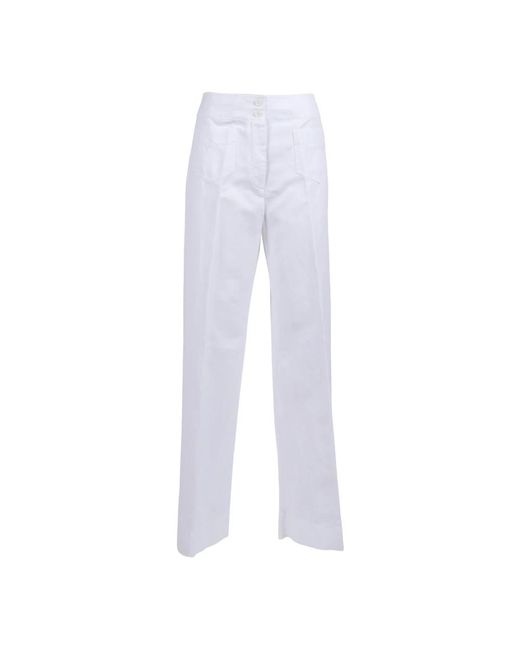 Aspesi Wijde Broek in het White