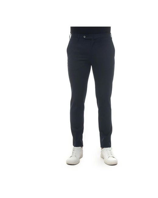 PT01 Chinos in het Blue voor heren