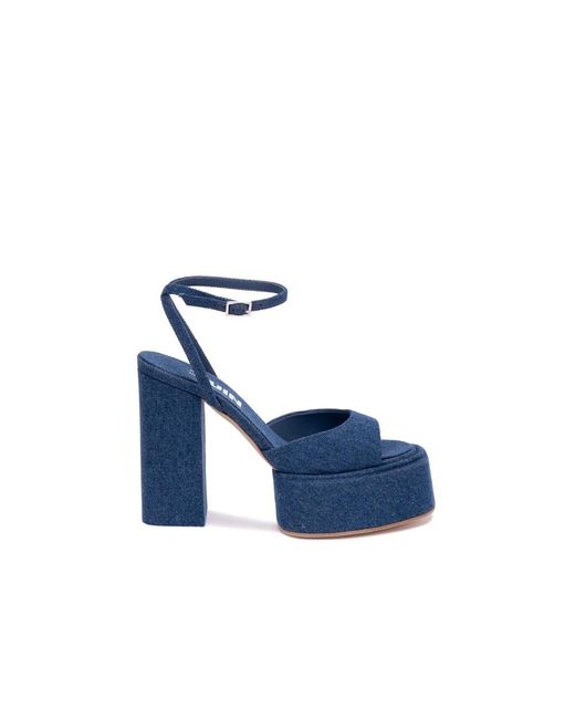 High Heel Sandals di 3Juin in Blue